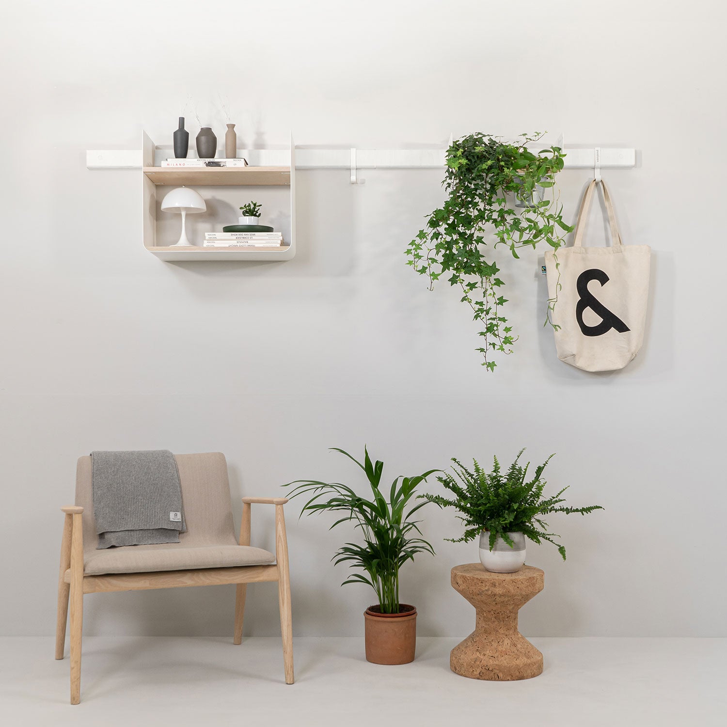 modulares bücherregal und pflanzenregal für deine moderne wohnwand