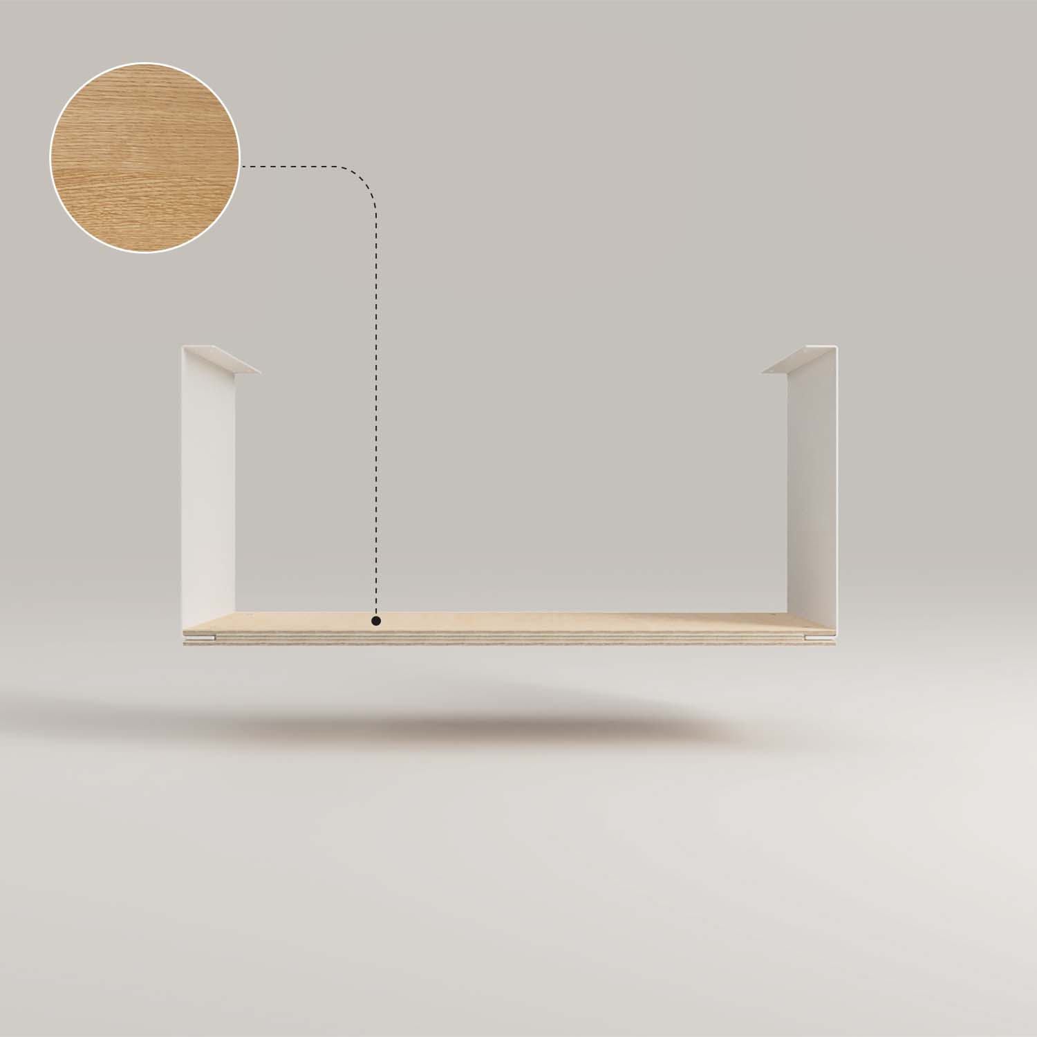 A05 Modular Shelf - Oak